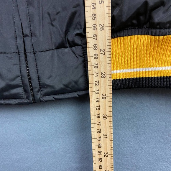 Pittsburgh Steelers On Field Jacket Men's Medium Gray Reebok Coat - Picture 9 of 11